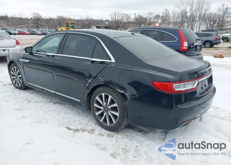 2017 Lincoln Continental Livery from USA, damaged, VIN 1LN6L9HK6H5629929